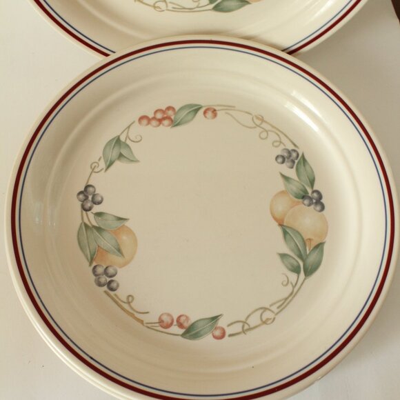 Corelle Abundance Luncheon Plates 8 1/2"  Lot of 3 - Picture 2 of 2
